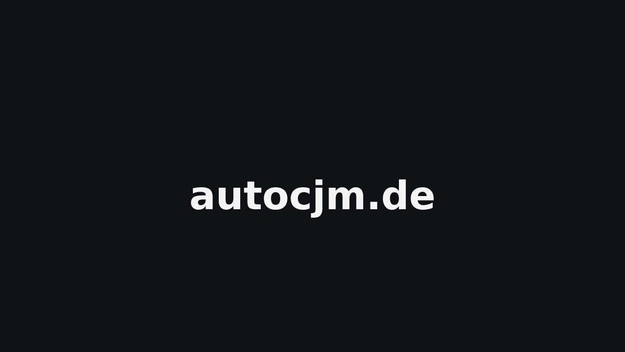 Screenshot autocjm.de