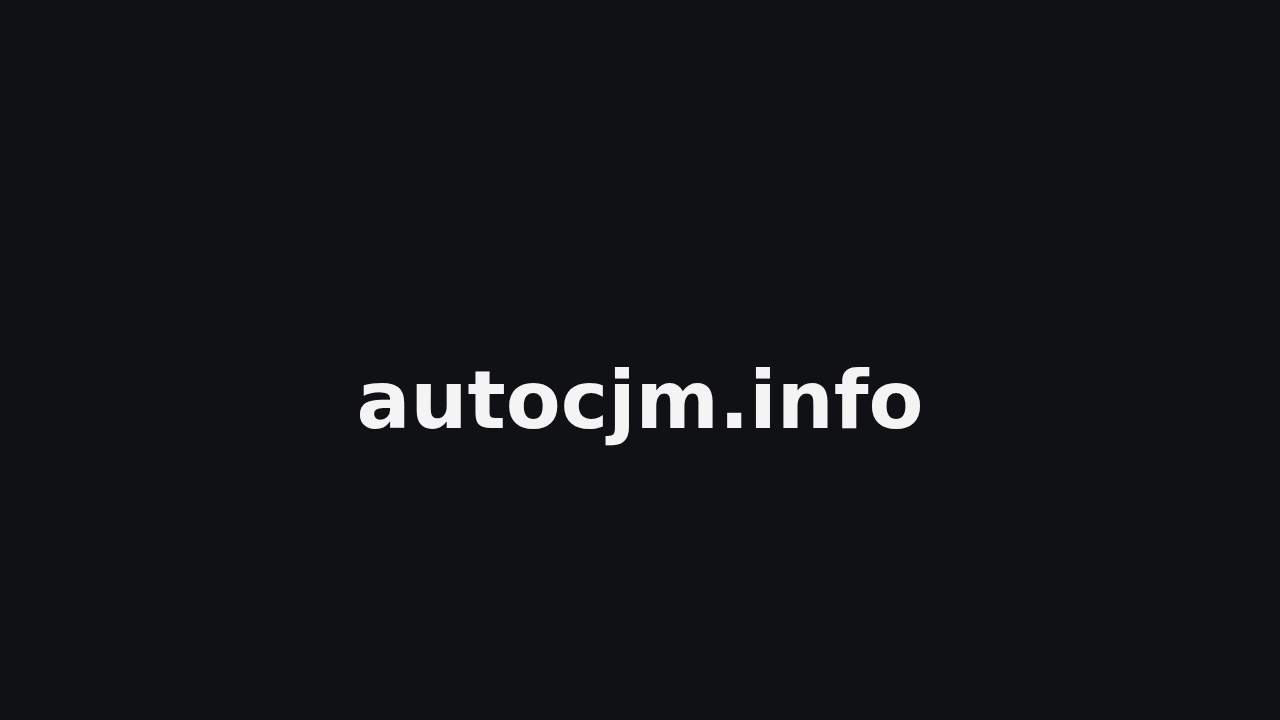 Screenshot autocjm.info