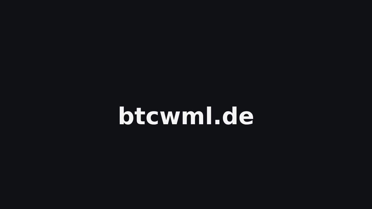 Screenshot btcwml.de