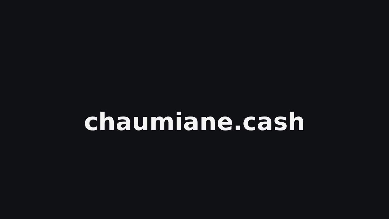 Screenshot chaumiane.cash