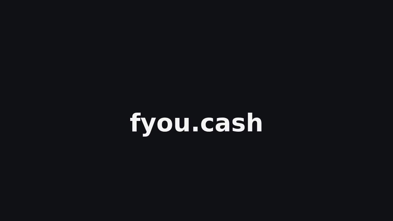 Screenshot fyou.cash