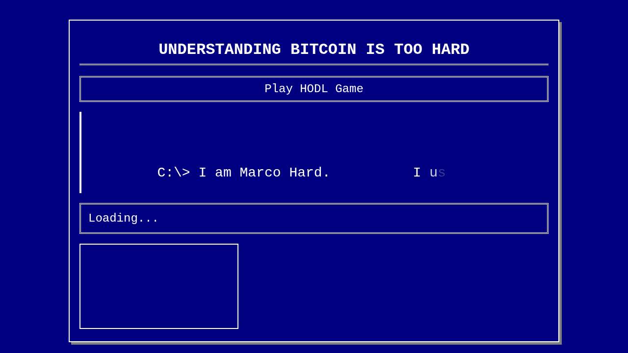 Screenshot marcohard.com