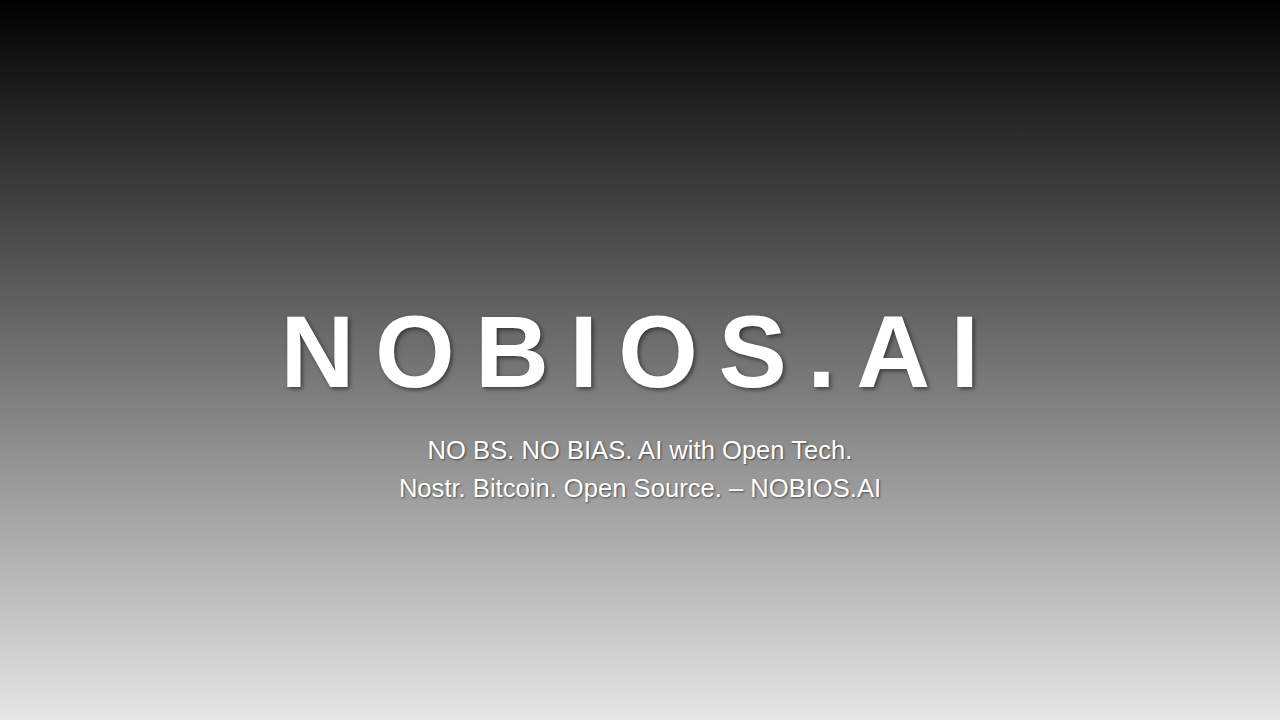 Screenshot nobios.ai