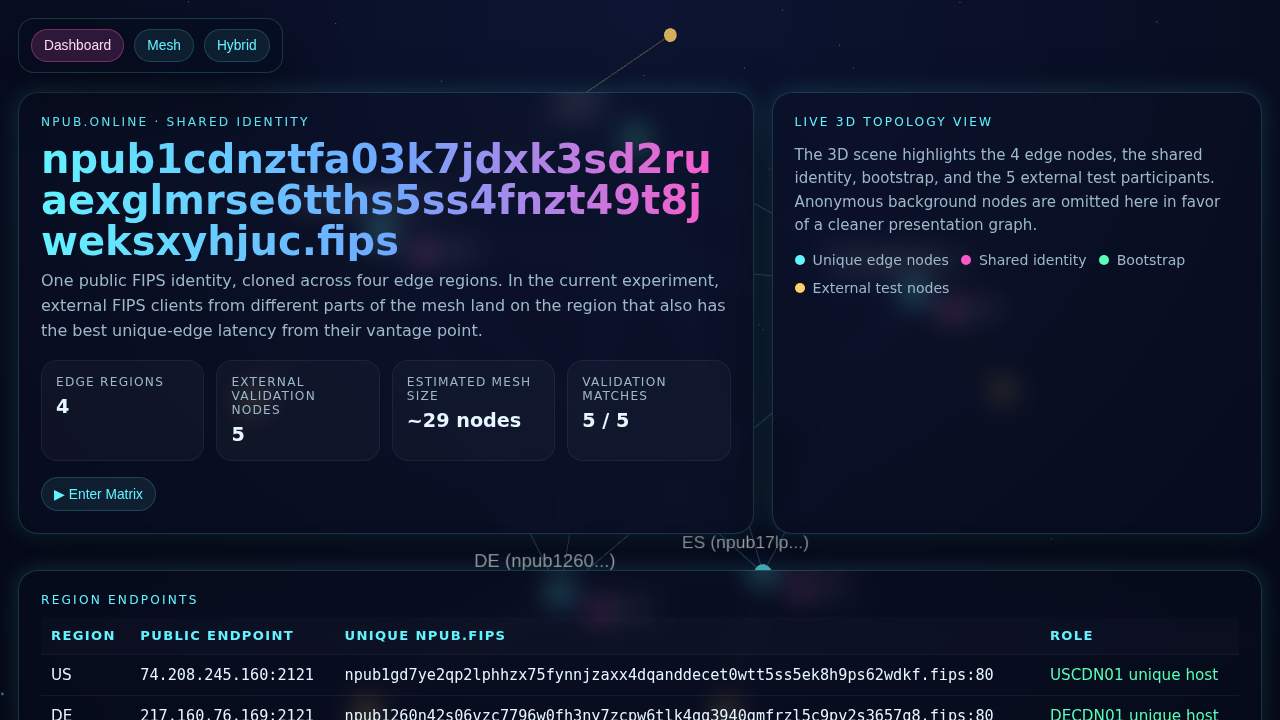 Screenshot npub.online