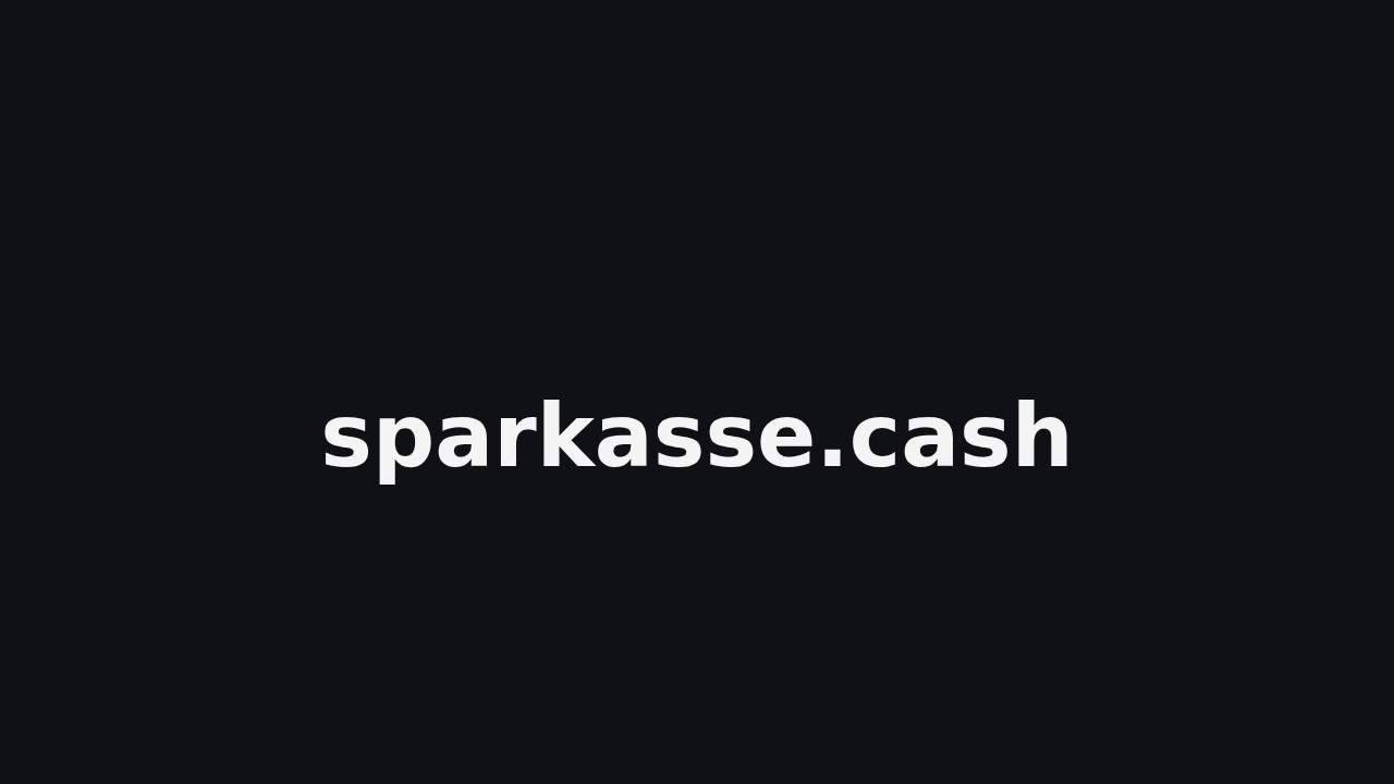 Screenshot sparkasse.cash