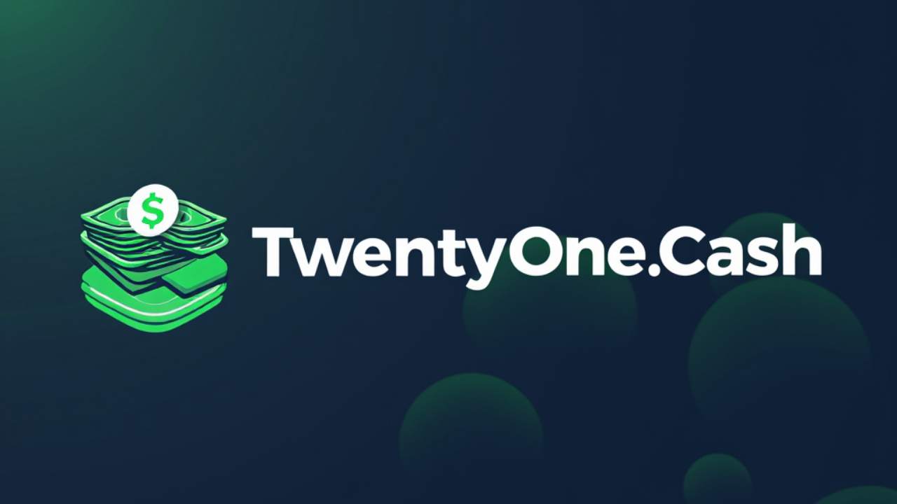 Screenshot twentyone.cash
