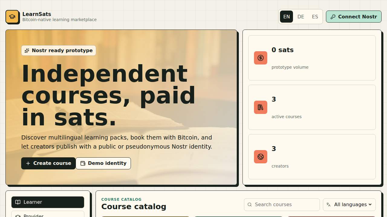 Screenshot unschooling.academy